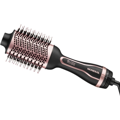 Escova Secadora Mondial ES-05 220V - Black/Rose Gold