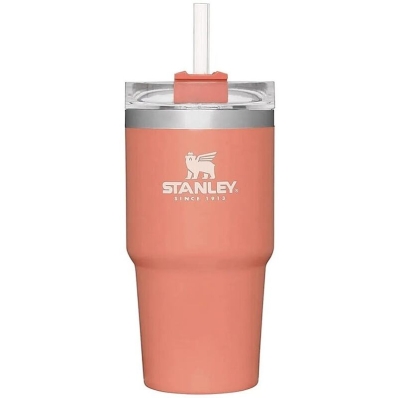 Caneca Térmica com Canudo Stanley Adventure 10-02662-248 (591ML) Grapefruit