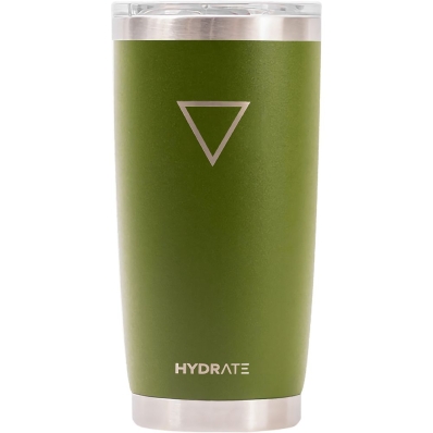 Copo Termico Hydrate 600 com Tampa - Verde Militar 591ML