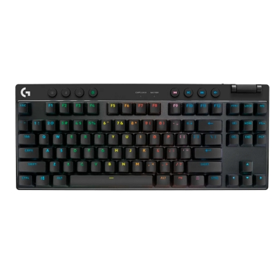 Teclado Logitech G Pro X TKL Lightspe Wileress BLK 920-012127/BLK