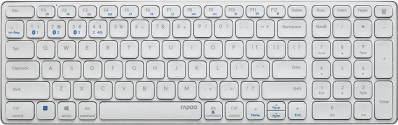 Teclado Sem Fio Rapoo E9350G - White (Ingles)