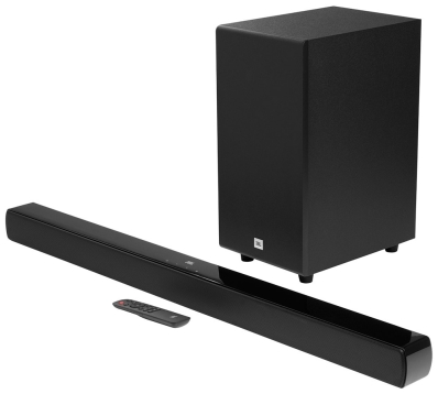 Caixa de Som JBL Cinema SB190 2.1 Canais Bluetooth Bivolt - Preto