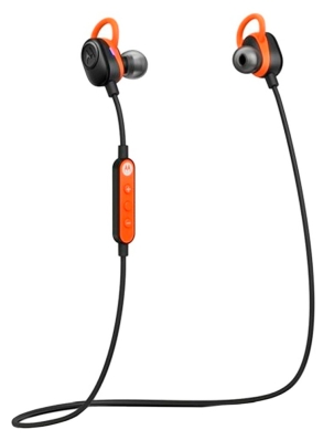 Fone de Ouvido Intra-Auricular Sem Fio Motorola Verveloop SH011FL - Preto/Laranja