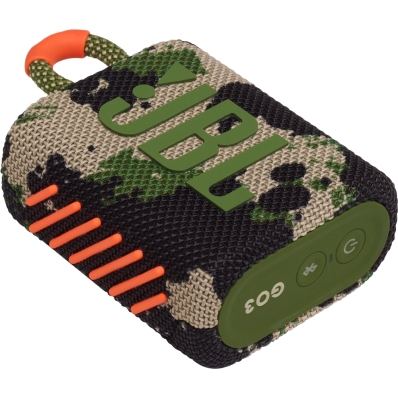 Caixa de som Speaker JBL Go 3 Bluetooth 4.2W Squad IP67 - JBLGO3SQUADAM