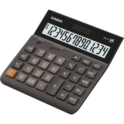 Calculadora Casio DH-14-BK (14 Digitos) - Preto