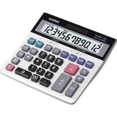 Calculadora Casio DS-120TV (12 Digitos) - Branco