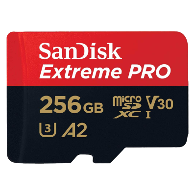 Cartao de Memoria Micro SD Sandisk Extreme Pro 256GB 140MBS - (SDSQXCD-256G-GN6MA)