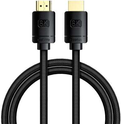 Cabo HDMI 2.1 8K Baseus CAKGQ-K01 Preto (2 Metros)
