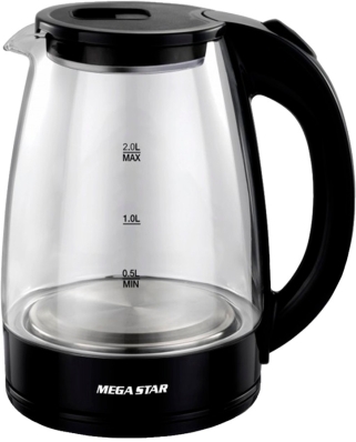 Chaleira Eletrica Mega Star TM-9808 2.0L 1500W - 220V 50/60HZ