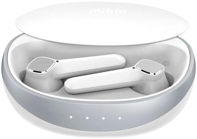 Fone de Ouvido Mibro Earbuds S1 XPEJ003 Bluetooth - Branco (com Cancelamento de Ruido)