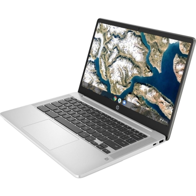 Notebook HP Chromebook 14A-NA0031WM 14" Intel Pentium Silver N5030 4 GB LPDDR4 64 GB Emmc - Prata
