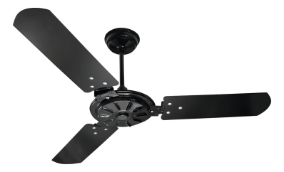 Ventilador de Teto Ventex Comercial Silencioso 3 Pás Preto 1.1m
