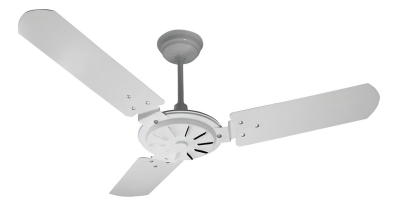 Ventilador de teto Ventex Comercial com 3 pás Cor Branco