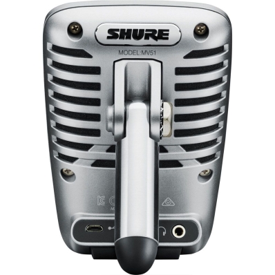Microfone Shure MV51/A - Prata