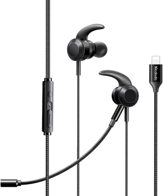 Fone de Ouvido Gaming Mcdodo HP-1350 Lightning - Preto