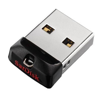 Pendrive Sandisk Z33 Fit Micro 64 GB - Preto