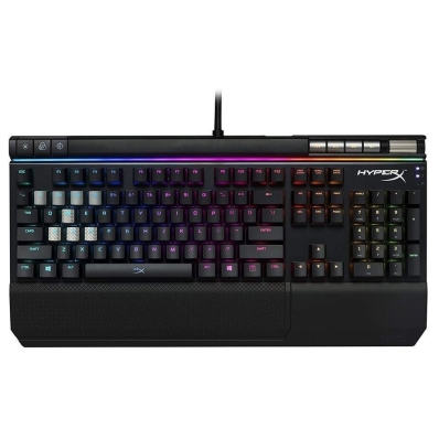 Teclado Gamer Kingston Hyperx Alloy Elite RGB HX-KB2RD2-US com Fio - Preto (Ingles)