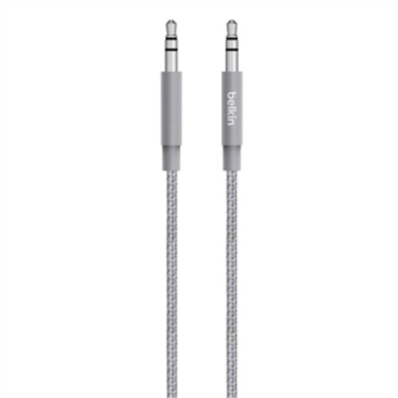 Cabo Auxiliar Belkin AV10164BT04-GRY 1.2 Metros - Cinza