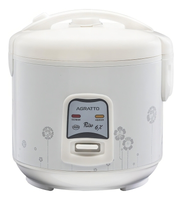 Panela Elétrica de Arroz e Legumes 6 Xícaras Riso Agratto
