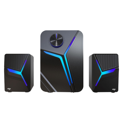 Caixa de Som Aigo S562 / LED - Preto