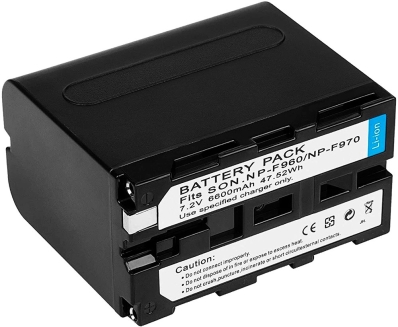 Bateria Nicefoto NP-F960/F970 6600MAH