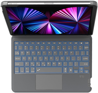 Teclado Combo Touch RGB para iPad 10.9" 2022 Ingles (iPad Nao Incluido)