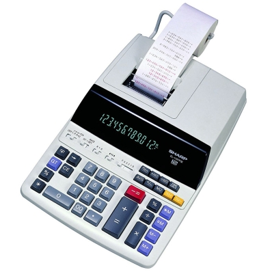 Calculadora com Impressora Sharp 12 Digitos EL-1197PIII Branco