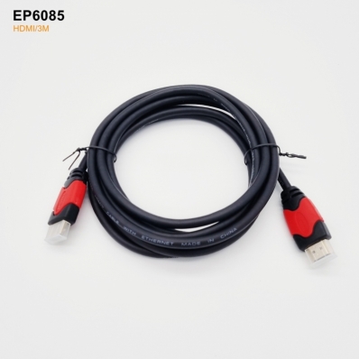 Cabo HDMI Ecopower EP-6085 3M Black/Red