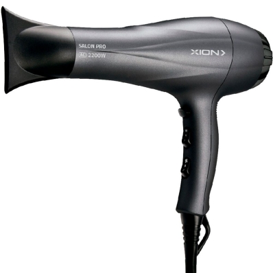 Secador de Cabelo Xion XI-SE2400PRO 2200 W - Cinza/Preto