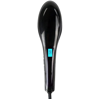 Escova Alisadora Fast Hair HQT-906 - Preto 220-240V 50/60HZ