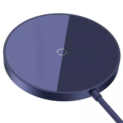 Carregador Sem Fio Magnetico Baseus Simple MINI3 15 W - Roxo (CCJJ040205)