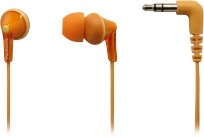 Fone de ouvido Panasonic Ergofit Sem MicroFone de ouvido RP-HJE125PPD Laranja