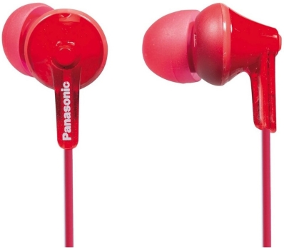 Fone de ouvido Panasonic Ergofit Sem MicroFone de ouvido RP-HJE125PPR Vermelho