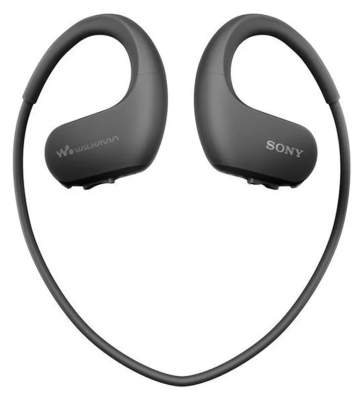 Walkman Sony MDR-WS623/BM 4GB Bluetooth NFC Preto