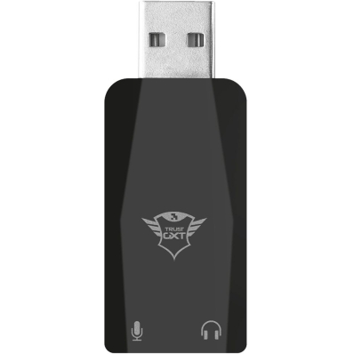 Microfone Trust Mico GXT 212 - Preto/Azul