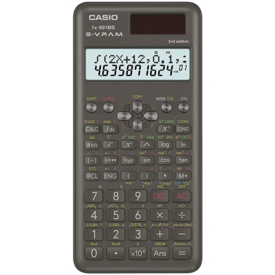 Calculadora Cientifica Casio FX-991MS 2ND Gen - Preto