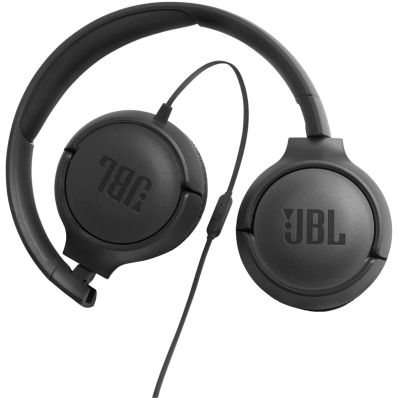 Fone de Ouvido JBL Tune T500 - 3.5MM - Preto