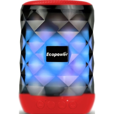 Alto Falante Portatil Ecopower EP-2509 - Vermelho