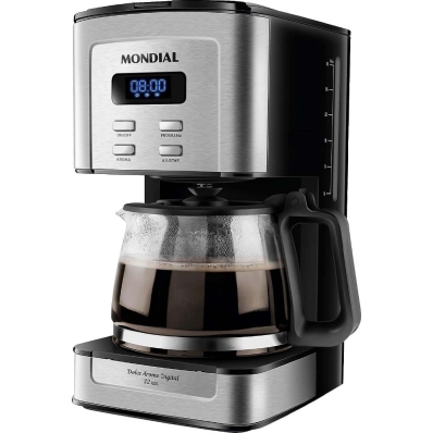 Cafeteira Mondial C-44-32X-Si Dolce Arome 220V - Prata/Preto