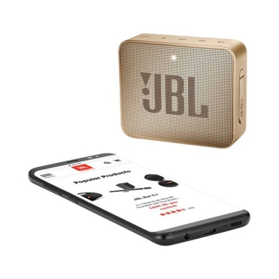 Caixa de Som Portatil JBL Go 2 - Champanhe