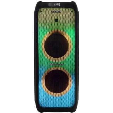 Alto Falante Xion Xi-Xtlight de 10 Polegadas com USB/BT/Bat 18000W