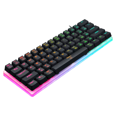 Teclado Mecanico Redragon K605 Alien Giant / Usa / Gigante / 61 Teclas RGB - Preto