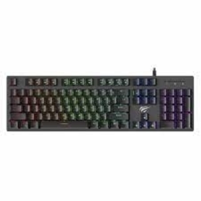 Teclado e fone Havit HV-KB858L RGB USB + Fone H763D