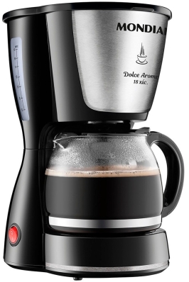 Cafeteira Eletrica Mondial Dolce Arome Termica C-30 18 Xicaras Preto - 110V
