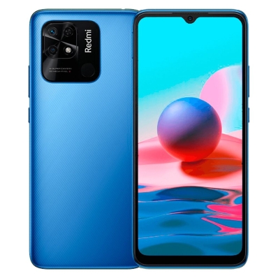 Celular Xiaomi Redmi 10C Dual 64 GB - Azul