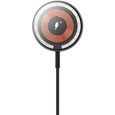 Carregador Wireless Magnetico Wiwu M14 15W - Transparente