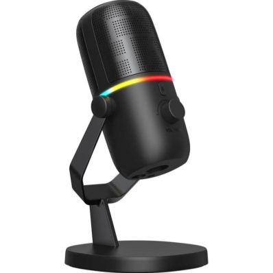 Microfone Gamer Haylou GX1 RGB - Preto