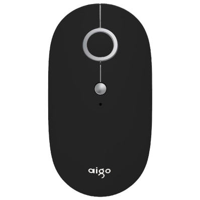 Mouse Aigo M300 1600DPI Sem Fio - Preto