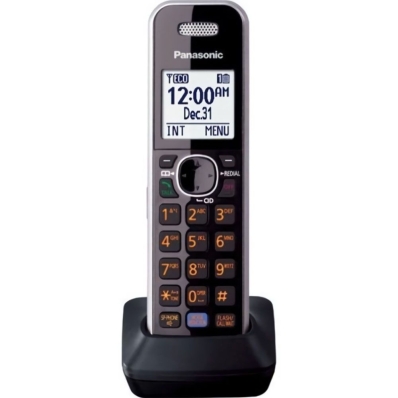 Telefone Sem Fio Panasonic KX-TG7841 + KX-TGA680 - Preto/Prata