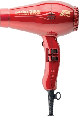 Secador Profissional Parlux 3800 Vermelho 220V - Garantia No Brasil
